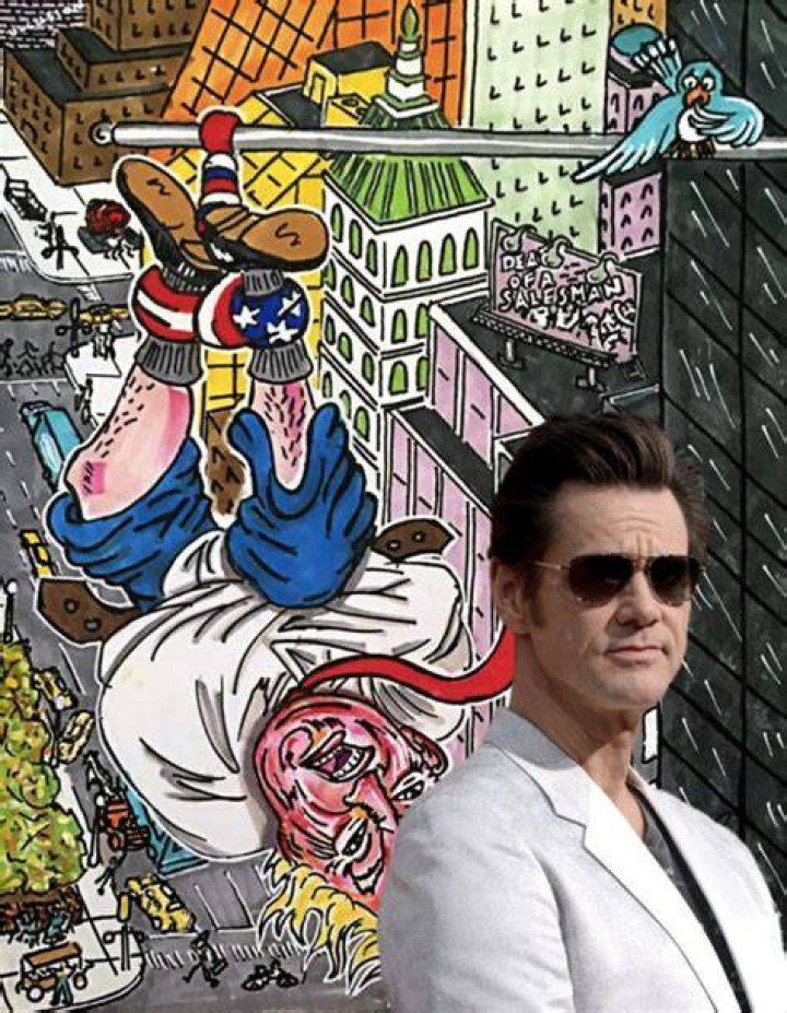 Twitter Jim carrey, Political art, Cartoonist