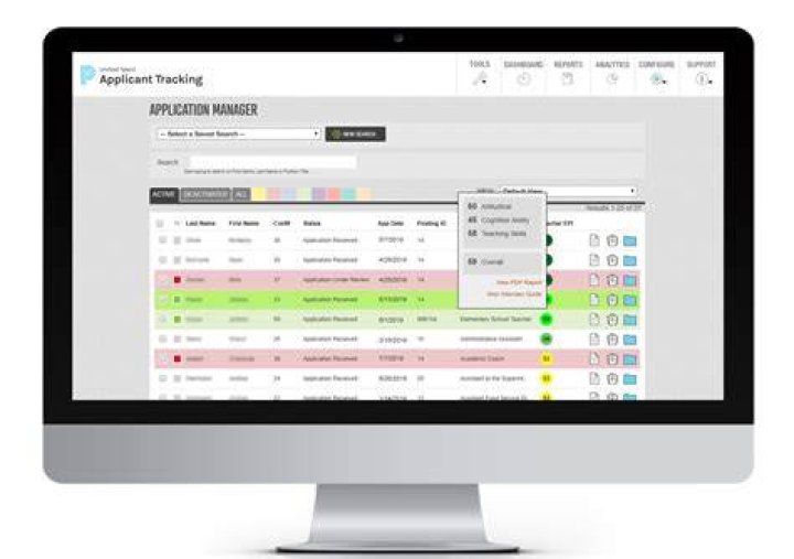 Unified Talent&trade; Applicant Tracking PowerSchool