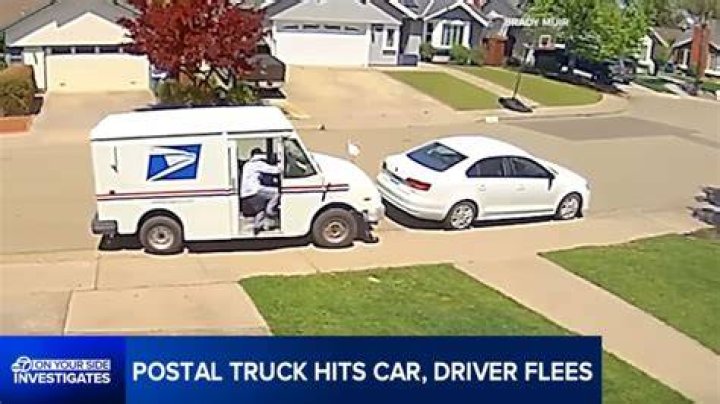 Watch This USPS Driver Hilariously Disrupt a TikTok Dance