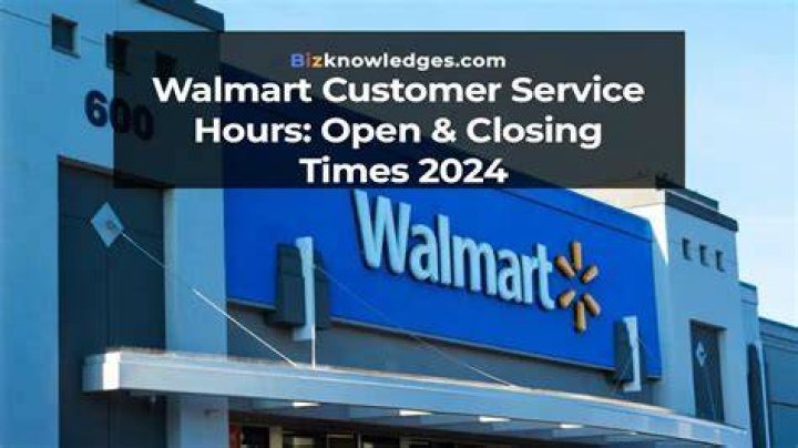 What Time Does Walmart Close And Open ?(Store Hours)