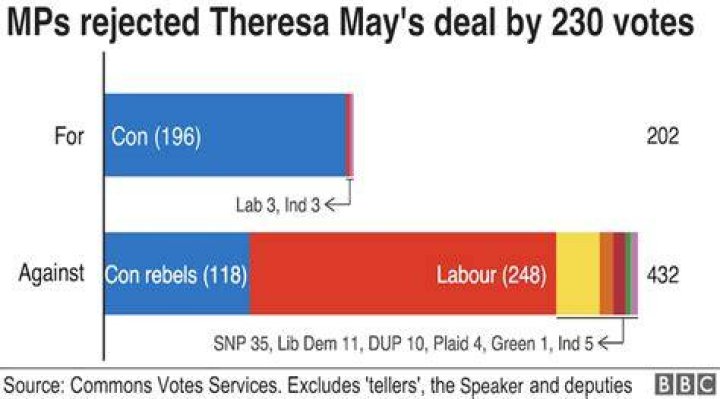 Which MPs voted against Theresa May? And what is the Brexiteers' plan