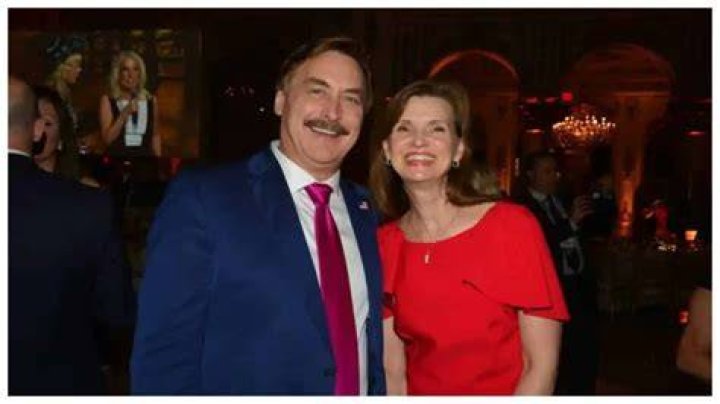 Who is Mike Lindell wife Karen Dickey?