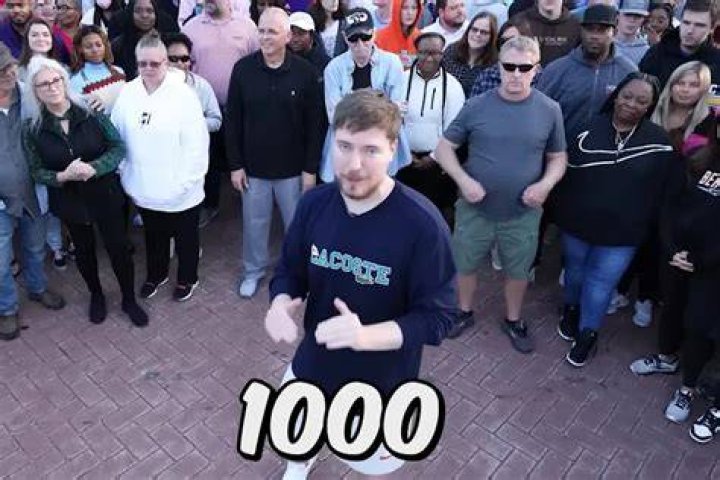 YouTube star MrBeast helps 1,000 blind people see again by sponsoring